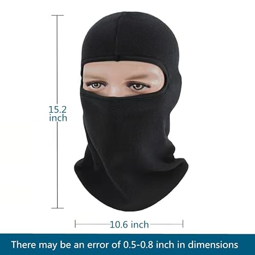 JUSDIQIR Máscara de esqui balaclava máscara facial à prova de vento boné de ciclismo sol proteção fr