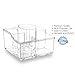 BINO 'The Heiress' 6 Compartment Jewelry and Makeup Organizer, Clear and Transparent Cosmetic Beauty Vanity Holder Storage