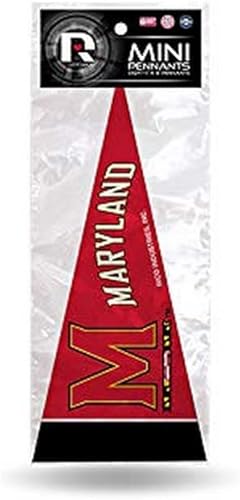 Miniatura 5 de Rico Industries NCAA - Juego de mini banderines de fieltro de 4 x 9 pulgadas (incluye 8 piezas)