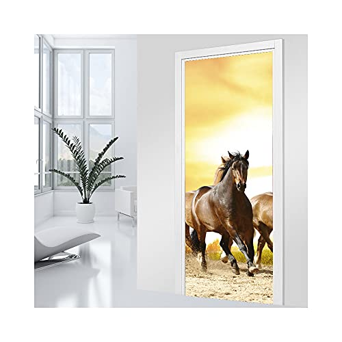 Stickers Porte Chevaux - PORTE-202-73x205 cm