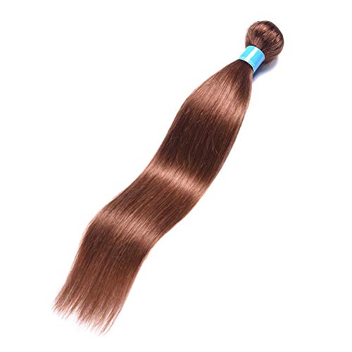 JulyQueen Color 30 light brown bundles 22 Inch Virgin Peruvian Straight Hair Weave 100% Remy Human Hair Weft Extensions