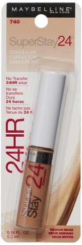 Maybelline New York Super Stay 24Hr Concealer, Medium Beige 740, 0.18 Fluid Ounce - Image 3