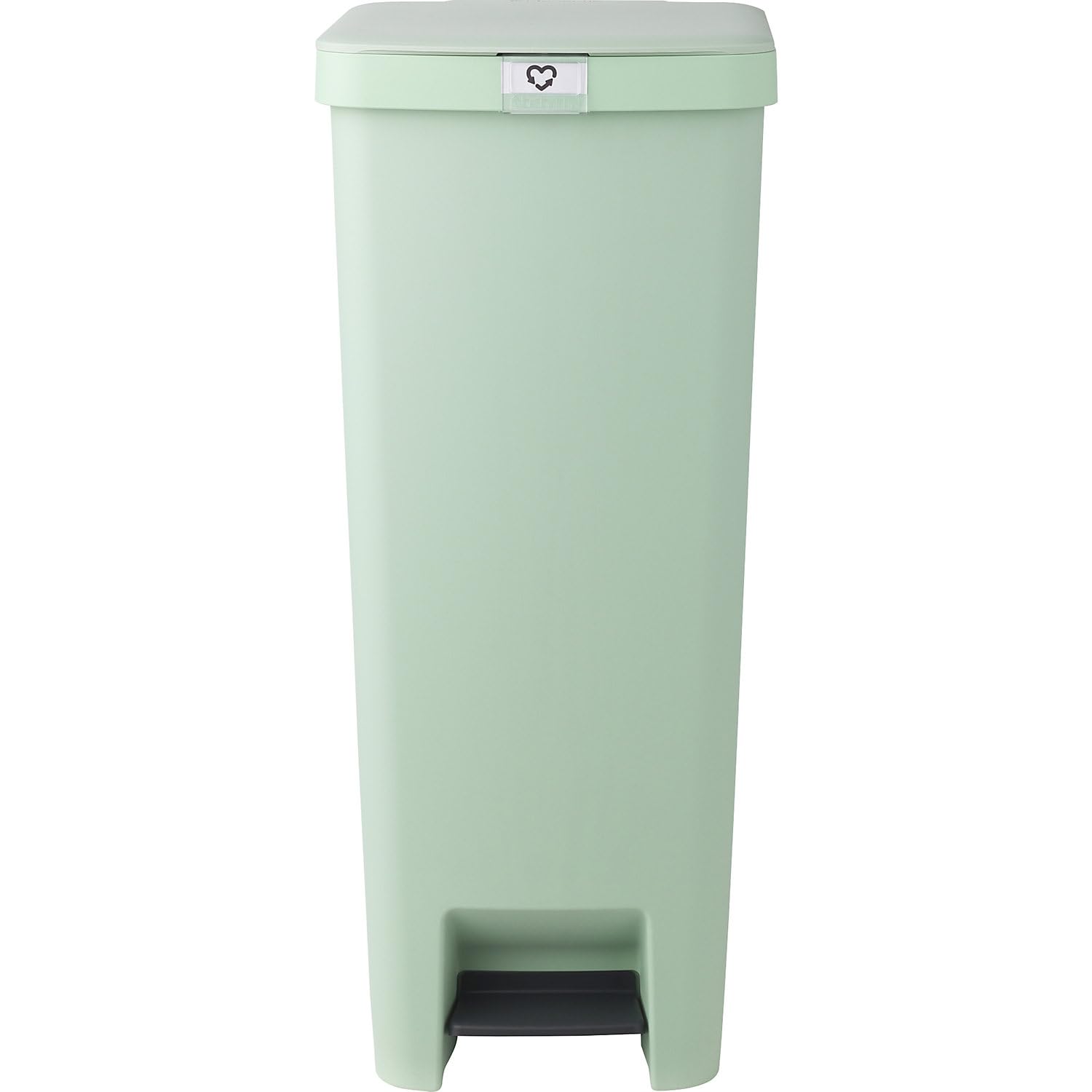 Brabantia 800108 Cubo de basura con pedal StepUp, 40L, Jade Green