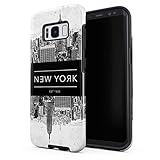 [RESISTENTE A GOLPES] Esta funda para teléfono brinda una protección excepcional, ya que está hecha de 2 piezas de silicona + cubierta dura. Esto hace que una funda que es resistente a golpes y rasguños sea amortiguadora y duradera. Bisel levantado para protección adicional de la pantalla.