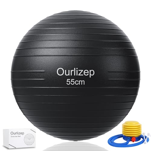 Ourlizep Gymnastikball Including Ball Pump, peziball gymnastikbälle Sitzball 55...
