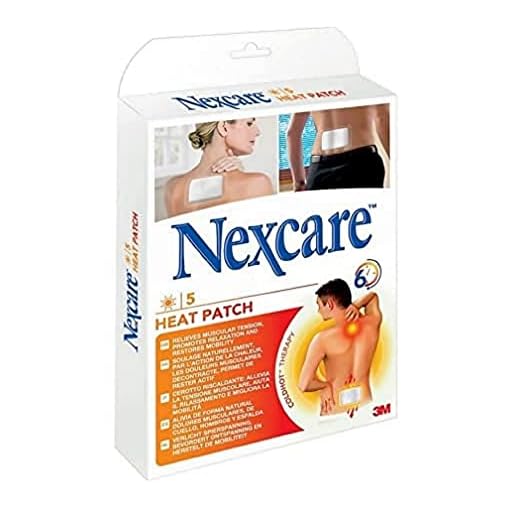 Nexcare 164286.8 - Parches térmicos, 5 unidades