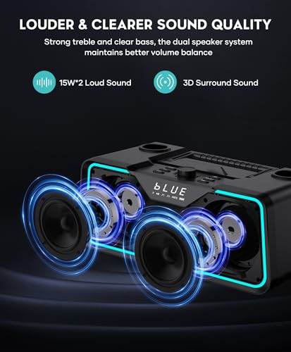 Bigasuo CA-KA215PRO-NEW Karaoke Machine For Adults Kids Portable Bluetooth Karaoke Speaker thumb #3
