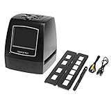 Escáner de Diapositivas, escáner de película de película Negativa de 35/135 mm escáner del escáner de Diapositivas negativas con convertidor de película Negativo grabación Directa Tarjeta SD DDLS