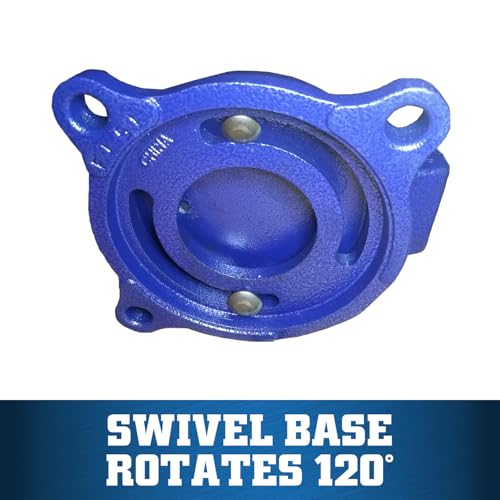 Wilton General Purpose Bench Vise, 6" Jaw Width, 5" Max Jaw Opening, 3" Throat (11106) - Image 2