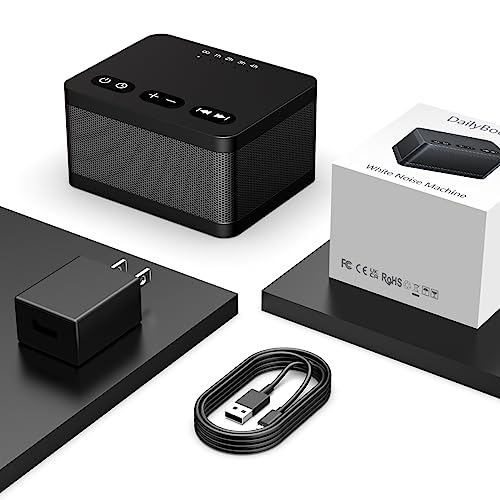 Dailybody Sound Machine Brown Noise White Noise Machine With 30 Soothing Sounds 36 Levels Volume 5 Timers And Memory Function Effectively Blocks Noise Ideal Sleep Machine For Baby Kids Adults #TOP6