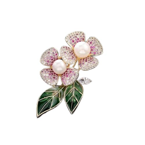 Micro broche de cobre dulce accesorio refinado para abrigos finos