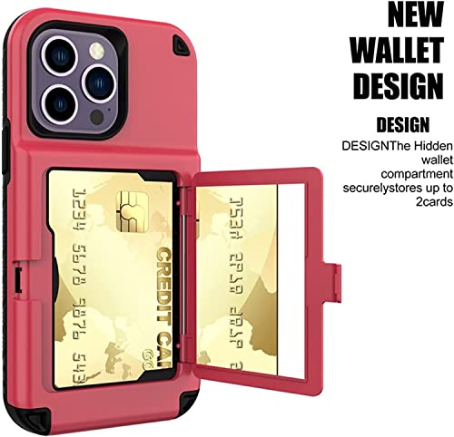 Coque iPhone 14 Plus antichoc avec miroir pour vos sorties citadines