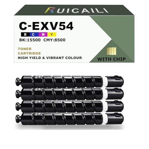 Toner C-EXV54 haute précision pour Canon IR-ADV C3025i rendu couleur éclatant