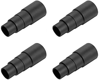 Xinstroe 4 Pcs Vacuum Cleaner Hose Adapter, Universal Vacuum Hose Reducer Hose Adaptor Kit for Vacuum Cleaner Hose Converter Accessory Hose Connector Vacuum Conversion