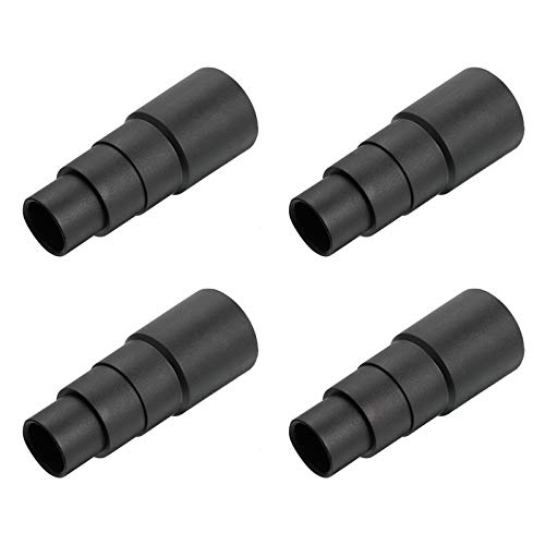 Xinstroe 4 Pcs Vacuum Cleaner Hose Adapter, Universal Vacuum Hose Reducer Hose Adaptor Kit for Vacuum Cleaner Hose Converter Accessory Hose Connector Vacuum Conversion
