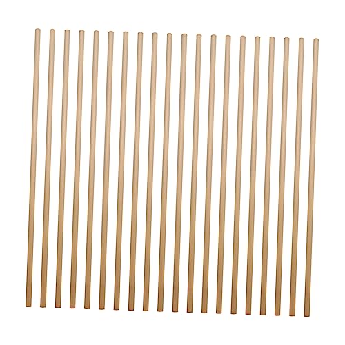 100 pitillos descartables para fiesta 20 cm caqui miniatura 1