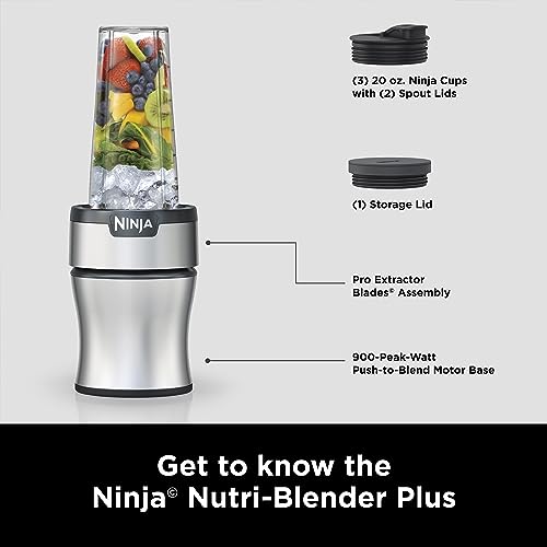 Ninja BN301 Nutri-Blender Plus Compact Personal Blender thumb #8