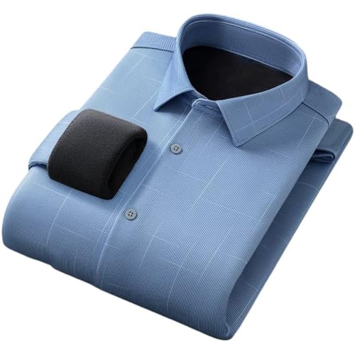 Chemise à manches longues pour le travail en hiver avec doublure épaisse