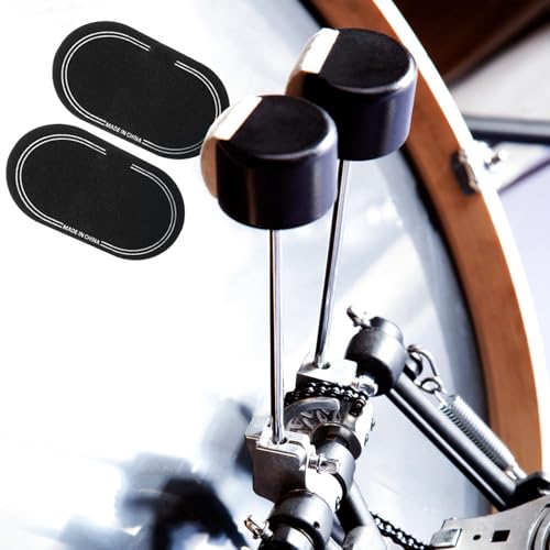 SEWACC 2 Pcs Drum Head Protective Sticker Pad miniatura 5