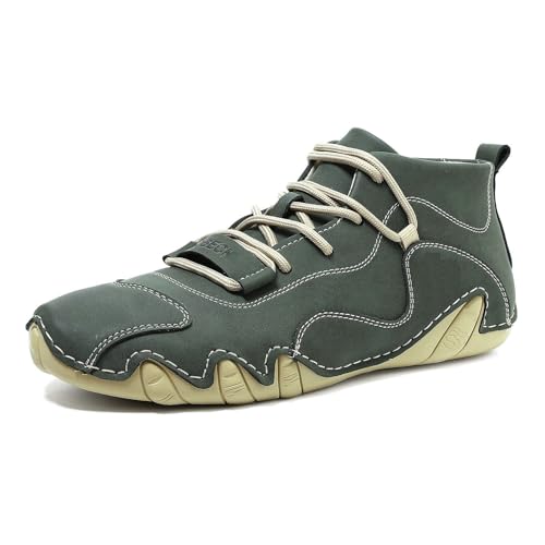 Zapatillas Deportivas Hombre para Estilo Casual y Actividades Atléticas con Diseño de Caña Alta y Plana (Green, 38) #171