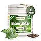 Eisen aktiv, 14mg (norm. Tagesbedarf) - 180 Tabletten, vegan. Eisenbisglycinat - gut verträglich - gegen Müdigkeit & Erschöpfung, Eisenmangel. OHNE künstliche Zusätze - laborgeprüft. Von Greenfood.
