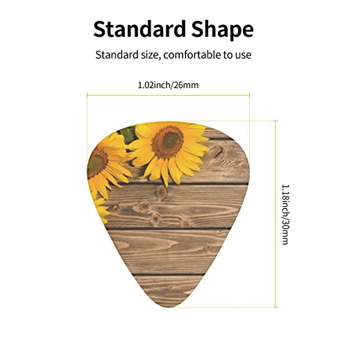 Lot de 12 médiators en bois pour guitare acoustique, électrique, basse - Les Beatles, Paul McCartney, John Lennon, RIngo Starr, George Harrison Lot de 12 médiators en bois pour guitare acoustique, électrique, basse – Image 5