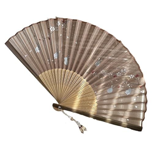 EoxinDm Folding Fans,Hand Foldable Fan, Retro Chinese Style Folding Fan,