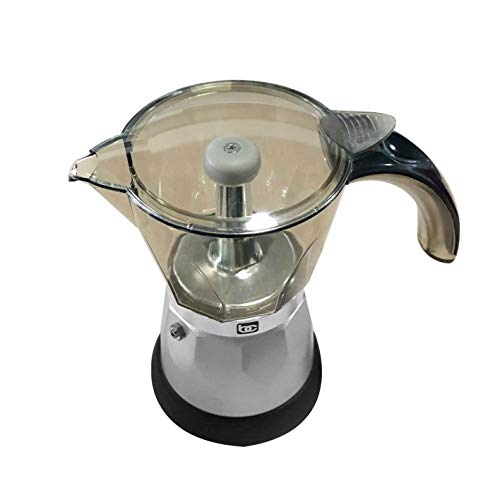 Bene Casa Espresso Coffee Maker, 3 Cup, 12 x 9 x 8, Black