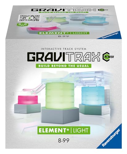 GraviTrax Power Element Light Ravensburger, extensión para pista de canicas interactiva 2