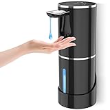 Automatic Liquid Soap Dispenser, 15.6oz Touchless Rechargeable Hand Soap Dispenser with 5 Adjustable