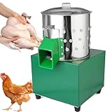 DDZJTPP Macchina Spiumatrice Automatica per Piume, Macchina Spiumatrice per Polli, Macchina per Spiumare Pollame con Tamburo in Acciaio Inossidabile, Macchina per Spiumare Tacchini di Pollo