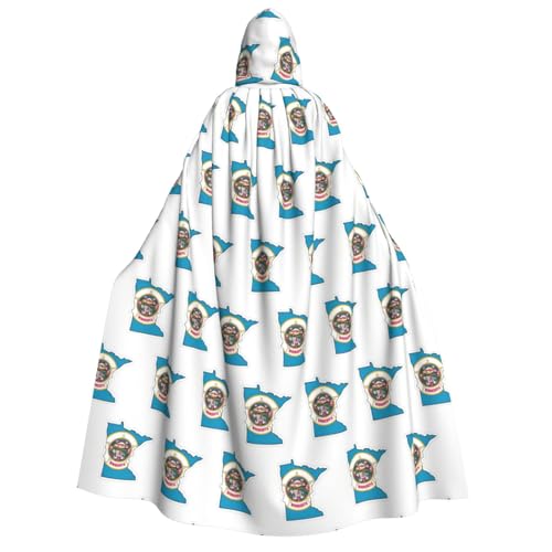 Cape à capuche Minnesota idéale pour vos soirées cosplay et carnaval