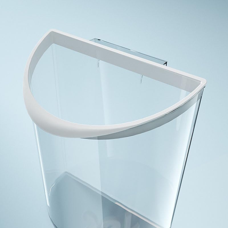 Kitchen Compost Bin, Hanging Small Trash Can, Punch Freely Fashionable Compost Bucket, Space Saving Wall Mounted Waste Bin Kitchen Compost Bin for Under Sink