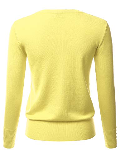 Image of LALABEE Women's V-Neck Long Sleeve Button Down Sweater Cardigan Soft Knit(S-XXL)