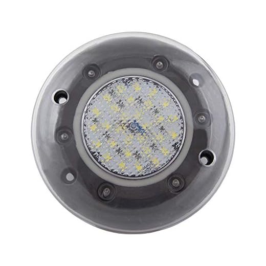 Al Aker Lighting LED Underwater Boat Lights, 25W 12V (Blue, Green, White LED Colour Options), Surface Mount for Boats, Yachts, Cruise Ships, Sailboat, Pontoon, Transom (Blue 1300 lumen)