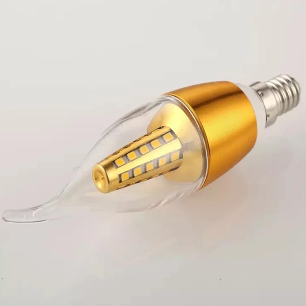 10Pièces 7W E14 Ampoule De Maïs LED Lampe À Économie D'Énergie Bougie Ampoule Spotlight Lampe Suspendue Hôtel Lampe Décoration Maison Cuisine Lampe De Table,Cold white