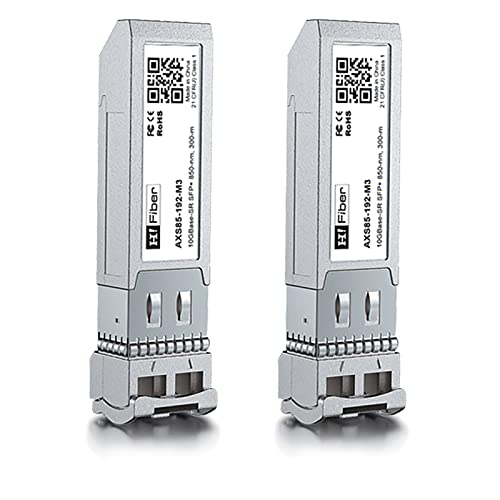 Tarjeta de Red 10Gb SFP+ PCI-E con 2 Módulos 10G MultiMode SFP+ LC y Cable de Fibra OM3 LC a LC de 3m, Doble Puerto SFP+, PCIe X8, Soporta Windows Server, Linux y VMware miniatura 5
