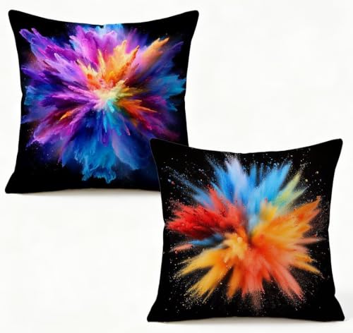 Coussin canapé 60x60 noir lavable contre la décoloration