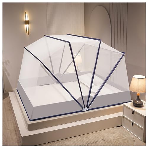 Tente filet de lit portable contre les insectes pour cadre de lit baldaquin Full