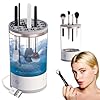 Makeup Brush Cleaner Machine,Electric Makeup Brush Cleaner,Automatic Makeup Brush Cleaner,Make up Cleaner Machine,Brushly Pro Cosmetic Brush Cleaner 2024 rinselily Makeup Brush Cleaner Machine