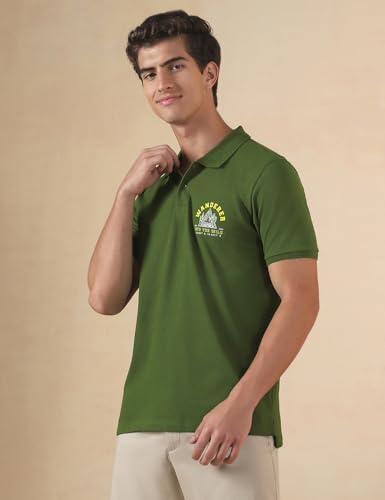 Image of FYLTR Men's Slim Fit Polo T-Shirt with Contrast Tipping Collar - Soft Handfeel | Casual T-Shirts for Men