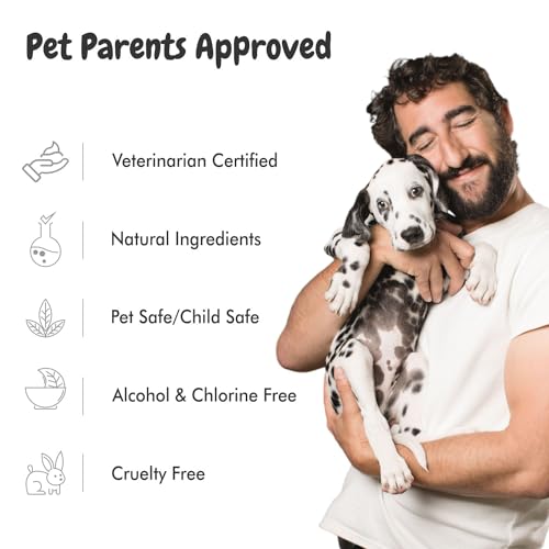 Image of Bscly Short Shine Dog Shampoo - Ticks & Fleas Prevention - Enriched with Chamomile, Aloe and Coconut Oil - Moisturizes & Heals Skin - Suitable for Pomeranians to Golden Retrievers - 100Ml Pack of 2