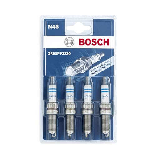 Bosch ZR5SPP3320 (N46) - Bougies d'allumage Double Platinum - Jeu de 4