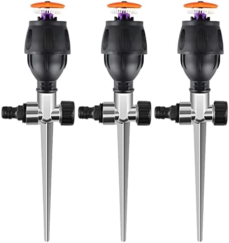 Kit Irrigazione A Goccia Regolabile 360° | Ugello E Sprinkler | Per Giardino, Serra, Balcone E Prato | Con Tubo E Connettori Rapidi | Completo Di Accessori