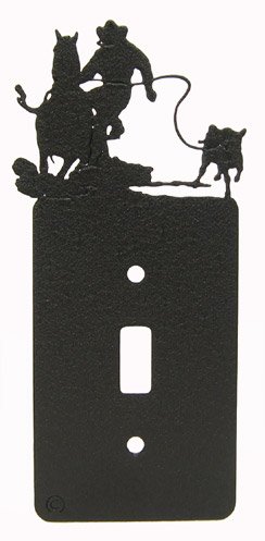 Innovative Fabricators, Inc. Calf Roper Single Light Switch Plate Cover
