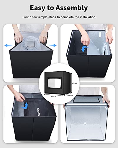 Glendan Light Box Photography, Portable Photo Studio Light