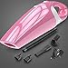 Produktbild JYXQC Auto Staubsauger,Handstaubsauger, Akku Staubsauger Kabellos (120W Zyklon-Staubsauger, Lithum-Ion Akku, Schnelles Aufladen Tech) Für Autos Zuhause,Pink