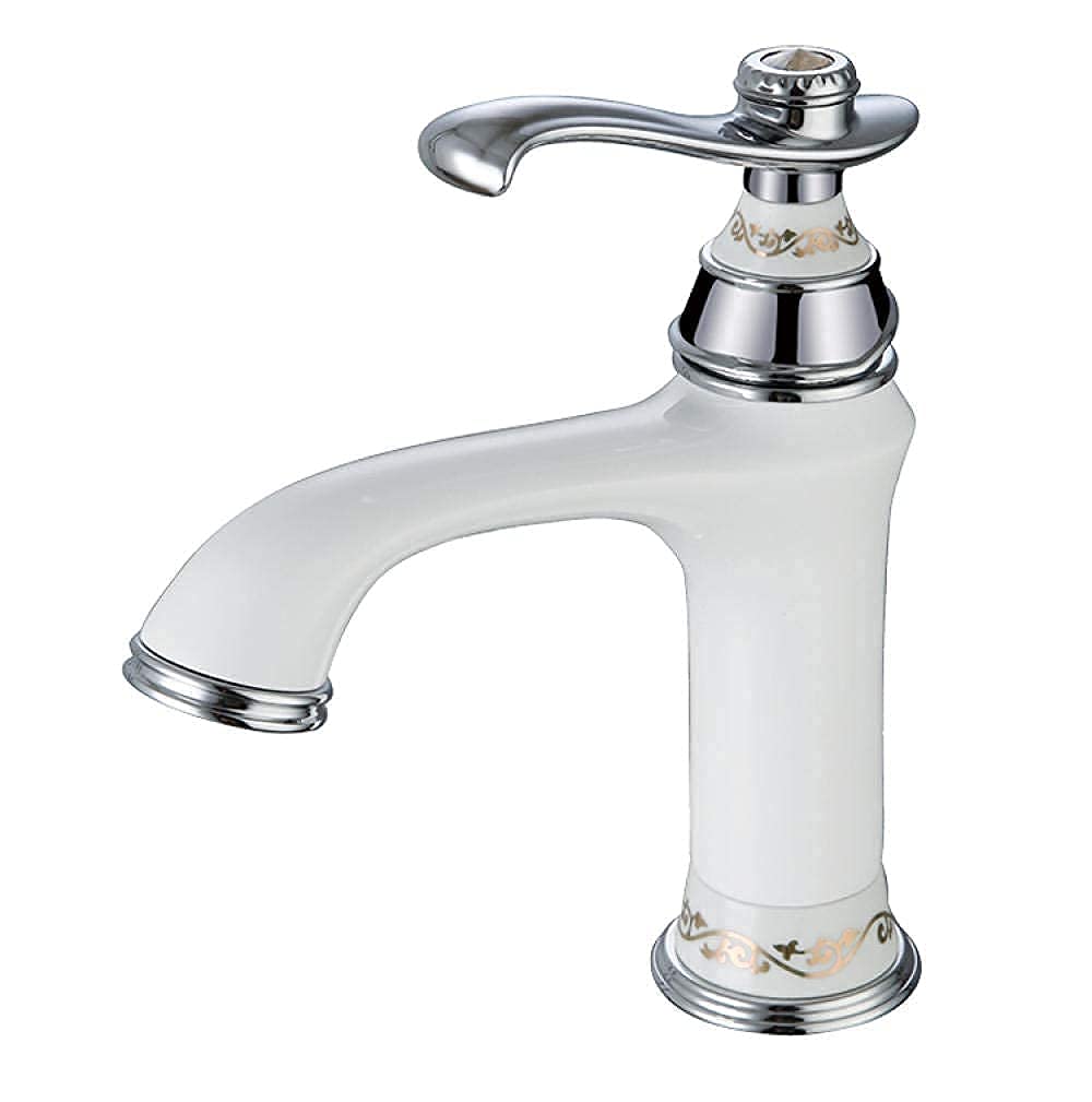 Robinet de salle de bain rétro OKUOKA pour vasque de comptoir