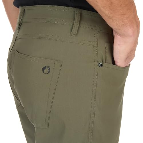 The American Outdoorsman Men's 5-Pocket Stretch Nylon Pants - Multiple Pockets for Storage - Travel Pants3