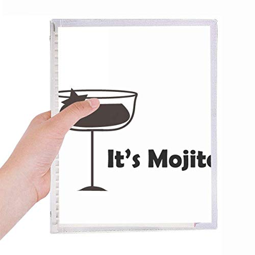 Cahier à spirale rechargeable Mojito bloc-notes rigide ligné